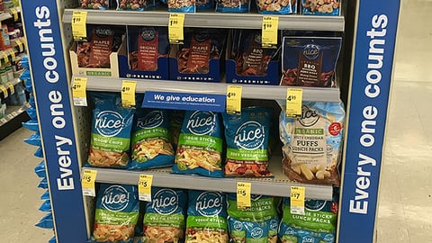 Walgreens Nice! 'Me to We' Endcap