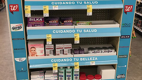 Walgreens Hispanic Heritage Month Endcap
