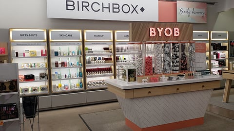 Walgreens Birchbox BYOB Station