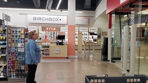 Walgreens Birchbox BYOB Station