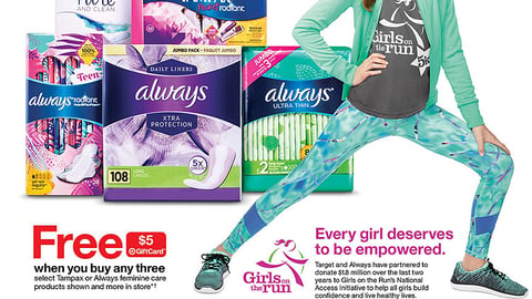 Always Target Girls on the Run Partnership