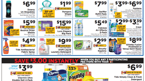 ShopRite P&G brandSaver Features
