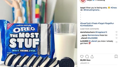 Target Oreo The Most Stuf Instagram Update