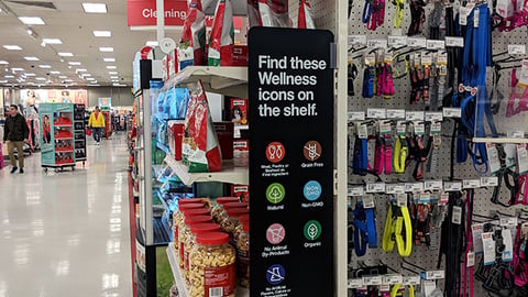 Target 'Wellness Icons' Side Panel