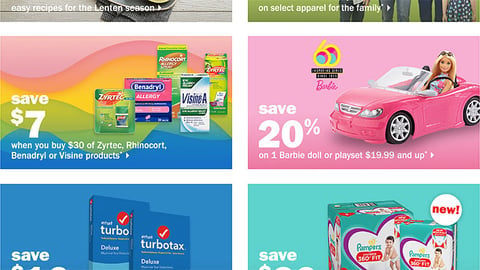 Meijer Barbie '60' Display Ad