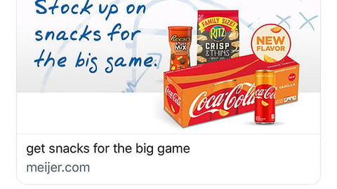 Meijer Ritz Coca-Cola Reese's Tweet