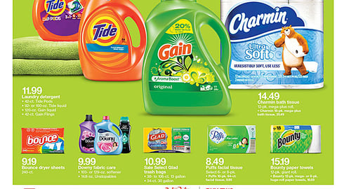 Target P&G 'Priced Right Daily' Feature