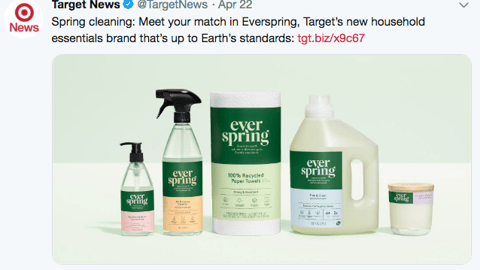 Target Everspring Twitter Update