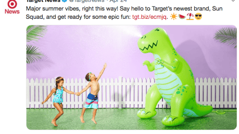 Target Sun Squad Twitter Update