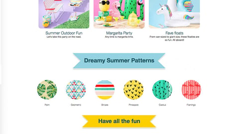 Target Sun Squad Promotional Page