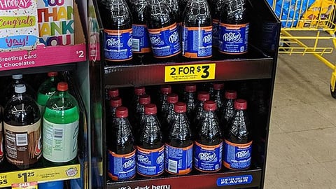 Dr Pepper Dollar General 'Spider-Man: Far From Home' Floorstand