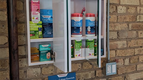 Walgreens Medicine 'House Party' Cabinet
