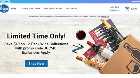 Kroger 'Limited Time Only' Display Ad