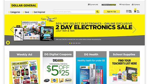 Dollar General '2-Day Electronics Sale'