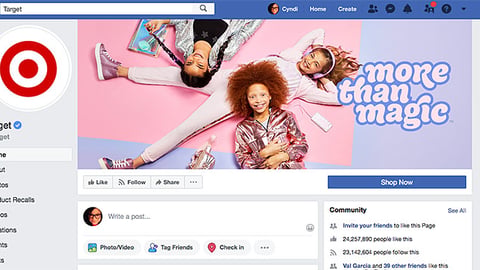 Target More Than Magic Facebook Cover