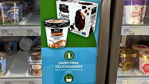 Danone Meijer 'Plant-Based Goodness' Freezer Cling