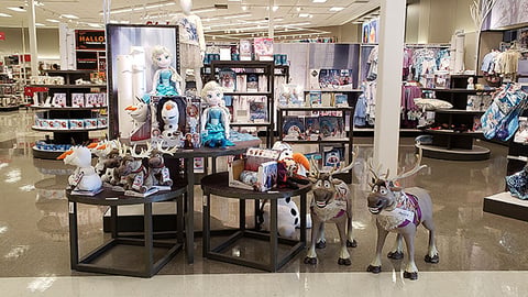 Disney Target 'Frozen 2' Table Displays