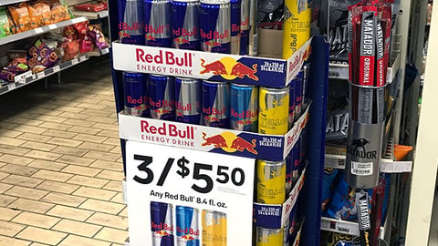 Red Bull 7-Eleven 'Music Festival' Floorstand