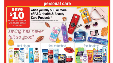 Meijer P&G 'Save $5' Features