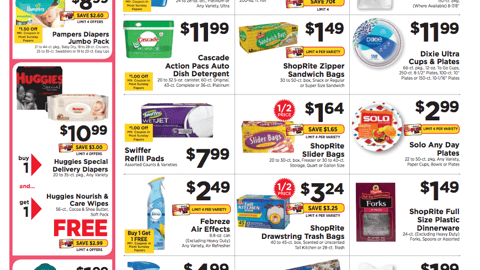 ShopRite P&G Circular Bursts