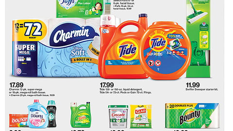 Target P&G 'Priced Right Daily' Feature