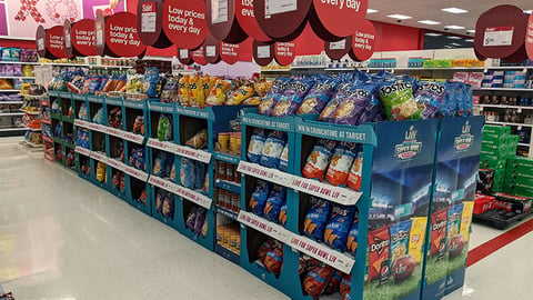 PepsiCo/Frito-Lay 'Crunchtime at Target' Floorstands