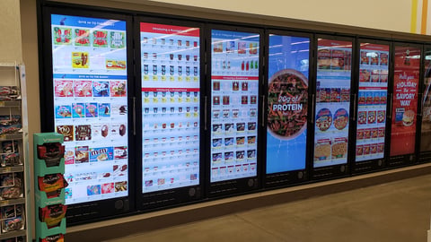 Walgreens Digital Cooler Screens