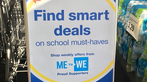 Walgreens 'Find Smart Deals' BTS A-Board