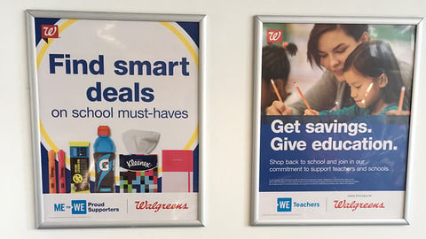 Walgreens Me to We BTS Posters