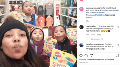 Warriorwomenic Mondelez Target Instagram Update