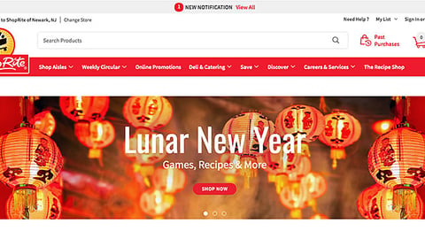 ShopRite Lunar New Year Carousel Ad
