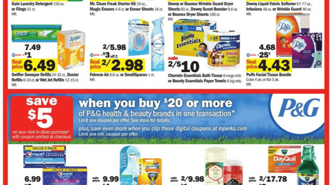 Meijer P&G 'Save $5' Features