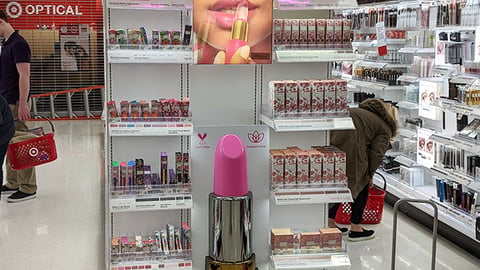 Winky Lux Target Endcap Display