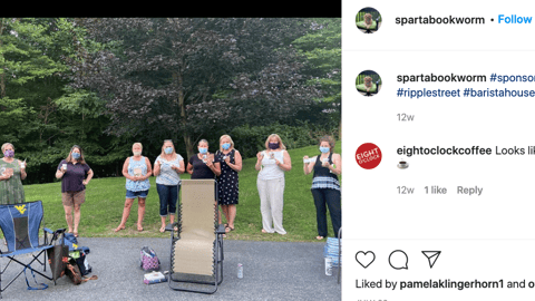 Eight O'Clock Coffee Ripple Street ShopRite Instagram Update