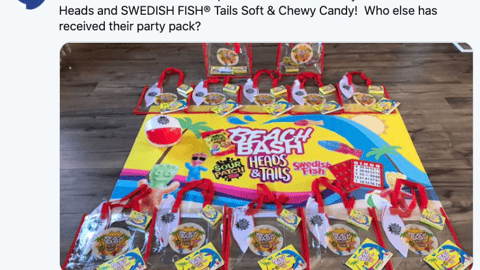 Ripple Street Mondelez Target 'Beach Bash' Twitter Update