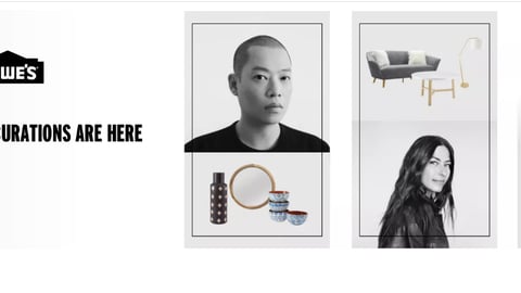 Lowe's New York Fashion Week Display Ad