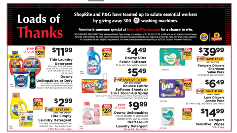 ShopRite Tide 'Loads of Thanks' Feature