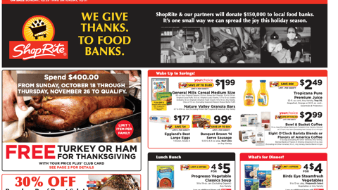 ShopRite 'Give Thanks' Feature