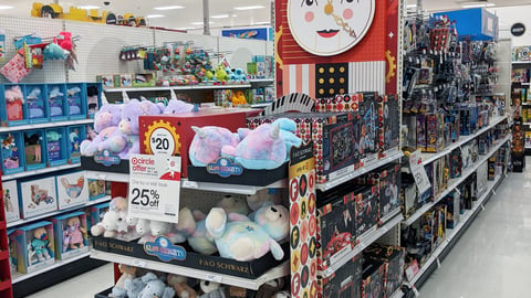 FAO Schwarz Target Endcap