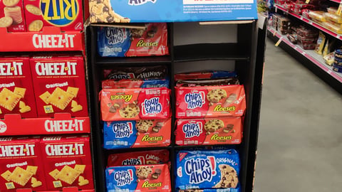 Chips Ahoy Family Dollar 'Level Up' Floorstand