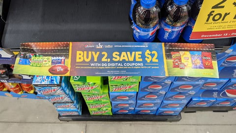 PepsiCo Dollar General 'Buy 2, Save $2' Offer