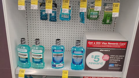 J&J Walgreens 'Start Healthy' Endcap