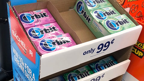 Orbit 'The Bachelor' Walgreens Counter Unit