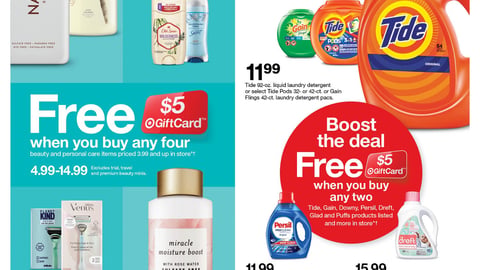 Target P&G Incentive Feature