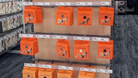Thinx For All Target Endcap Header