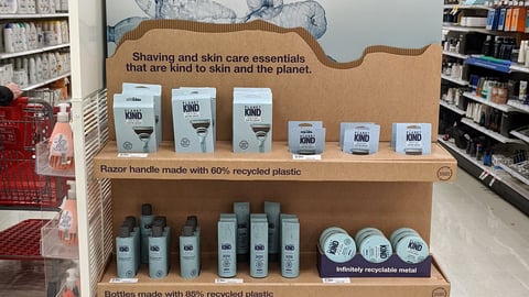Planet Kind Target 'Kind to Skin' Endcap Display