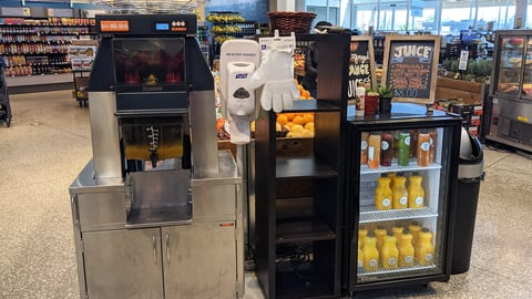 Harvest Market 'Juice' Merchandising