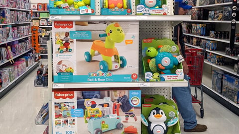 Fisher-Price Target Endcap Header