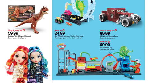 Target Hot Wheels Incentive Feature