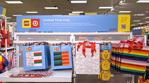 Lego Collection x Target Rack Header